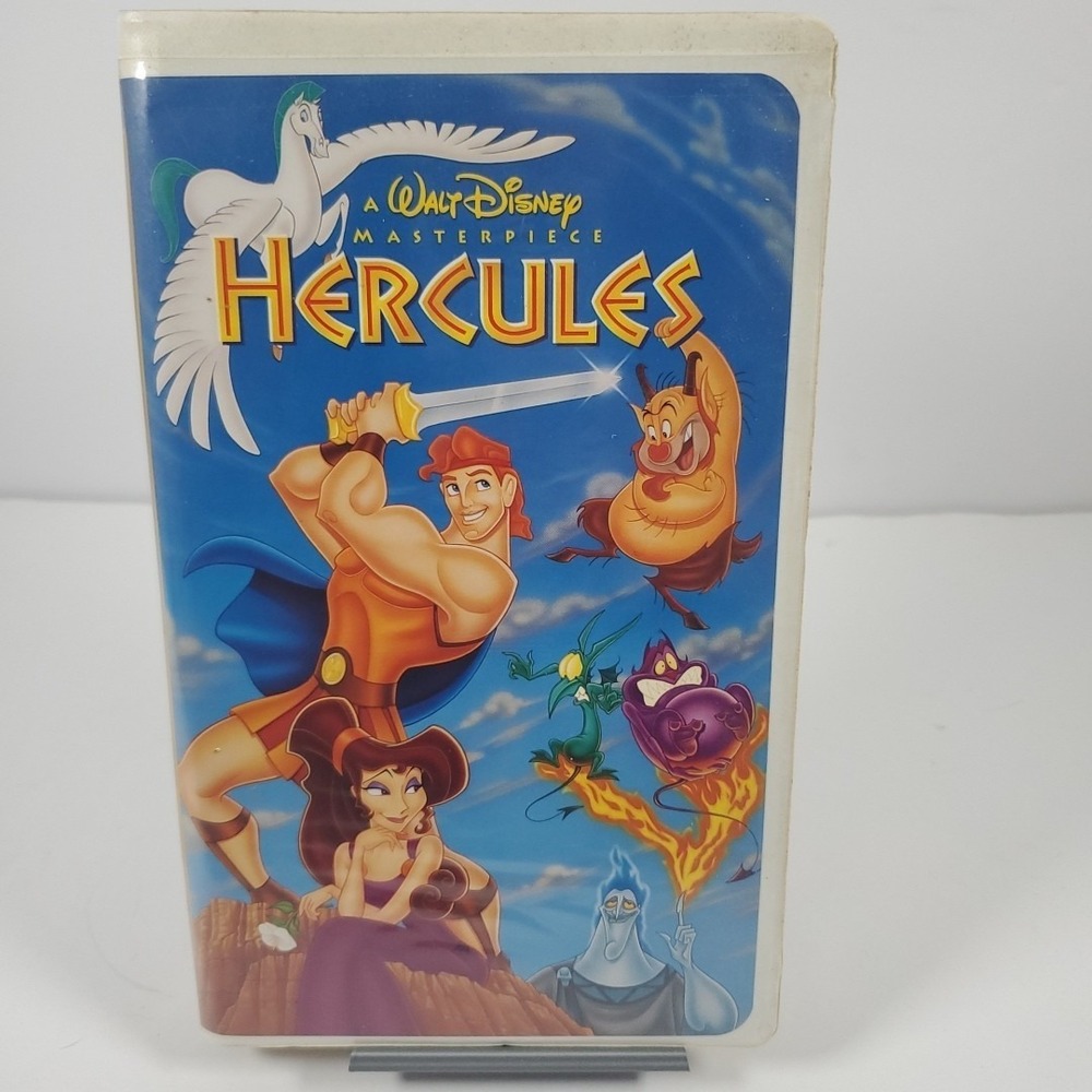 Hercules VHS 1997 Disney Video Tape Masterpiecce Movie VTG Clamshell Nearly New!